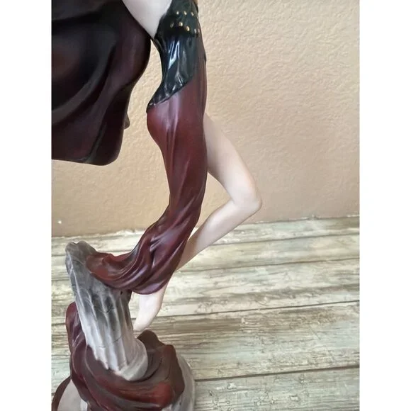 Franklin Mint Angel of Darkness Gerard Brom Ltd Ed Porcelain Figurine - NO Box - Picture 8 of 13